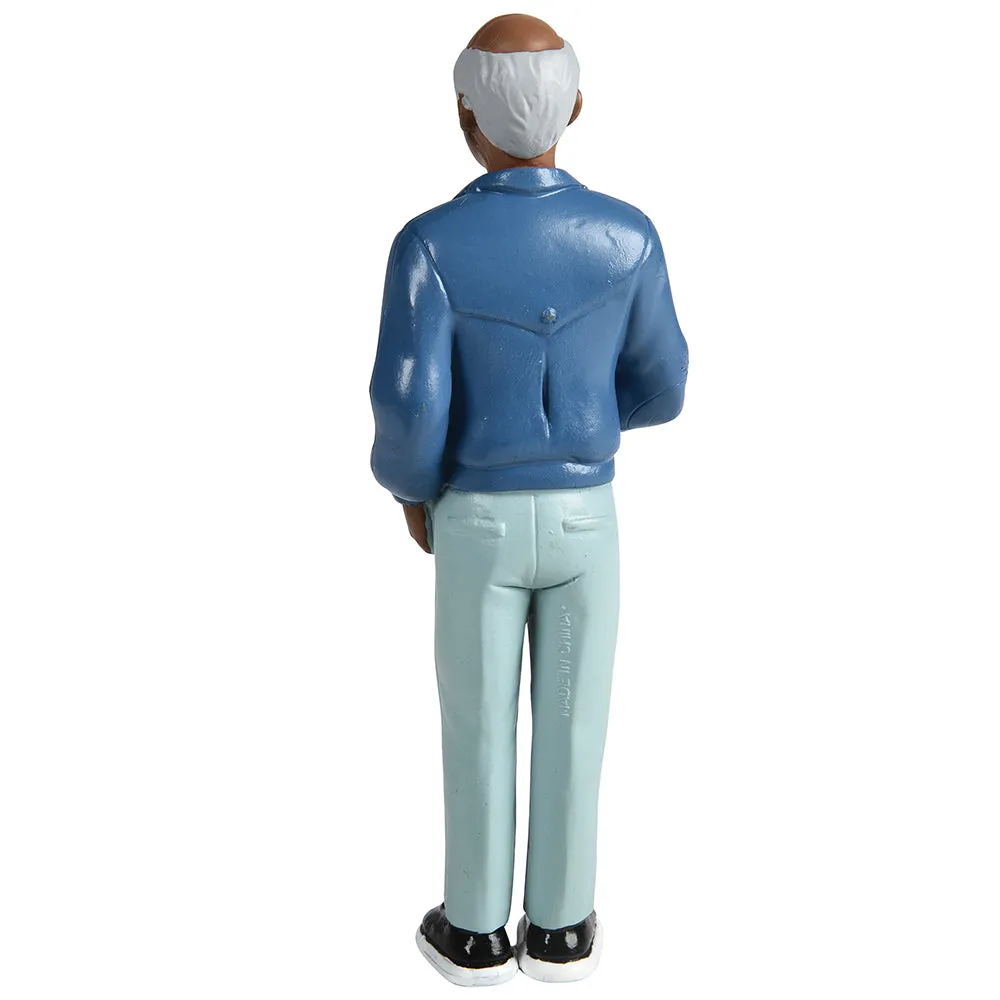 African American Pretend Play Vinyl Family Figurines | 8 Piece Set