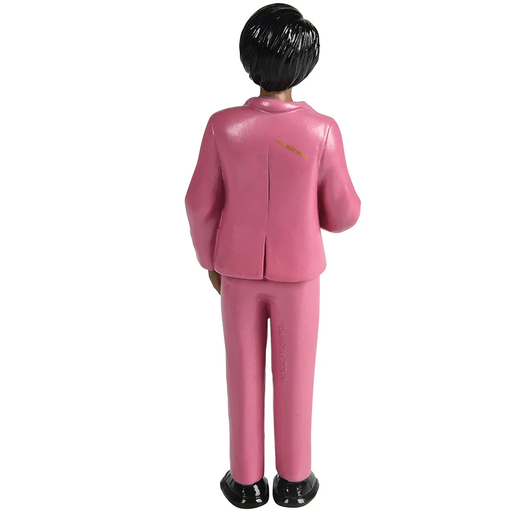 African American Pretend Play Vinyl Family Figurines | 8 Piece Set