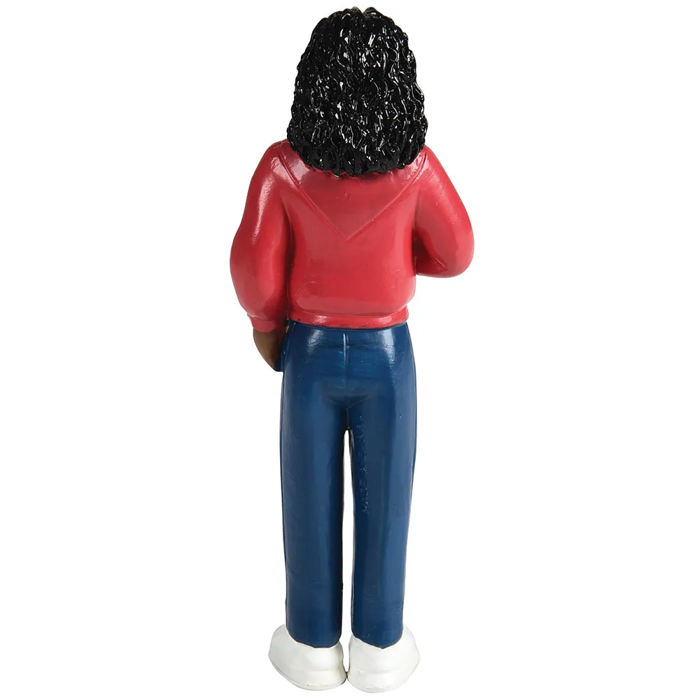 African American Pretend Play Vinyl Family Figurines | 8 Piece Set