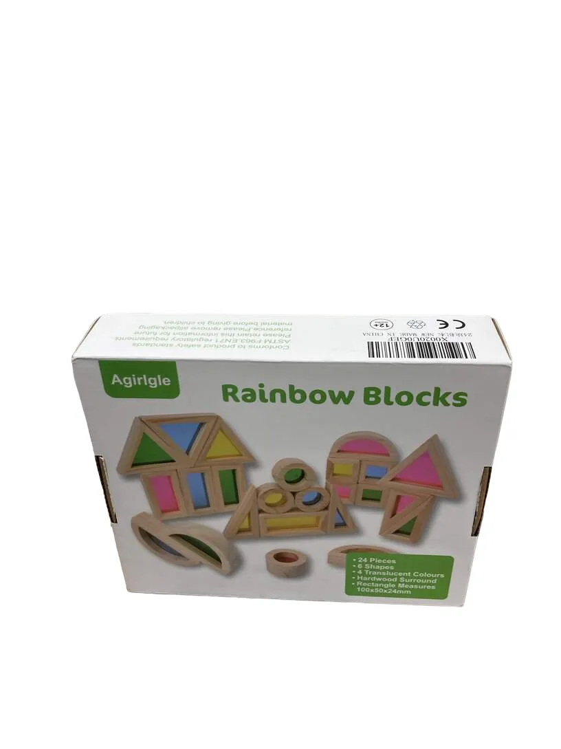 Agirlgle Rainbow Blocks