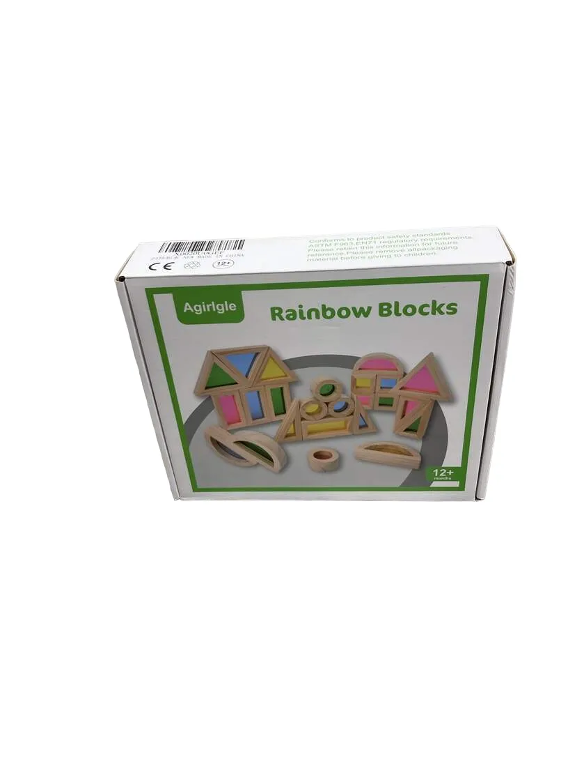 Agirlgle Rainbow Blocks