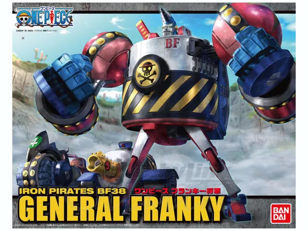 Bandai One Piece Best Mecha Collection General Franky Model Kit