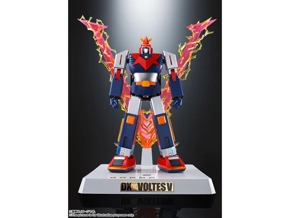 Bandai Soul of Chogokin DX Super Electromagnetic Machine Voltes V Action Figure