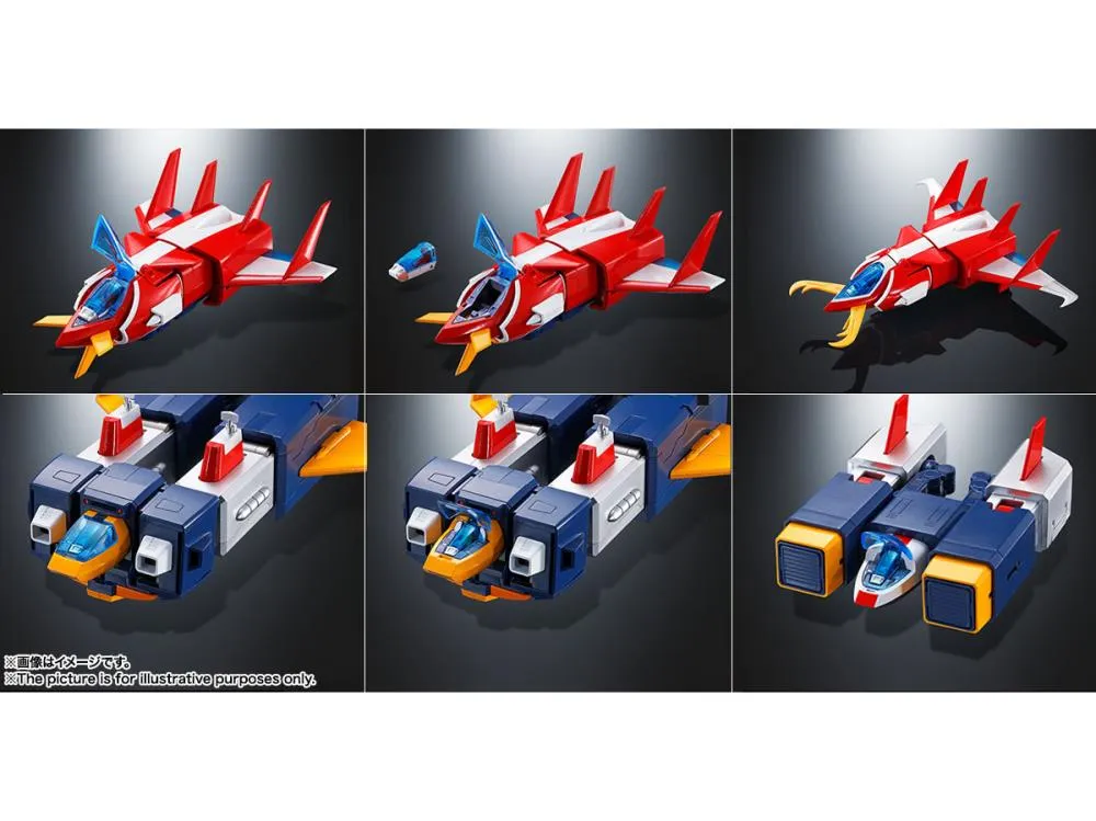 Bandai Soul of Chogokin DX Super Electromagnetic Machine Voltes V Action Figure