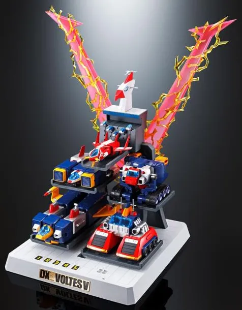 Bandai Tamashii Nations DX Soul of Chogokin - Volt In Box Voltes V "Super Electromagnetic Machine VOLTES V"
