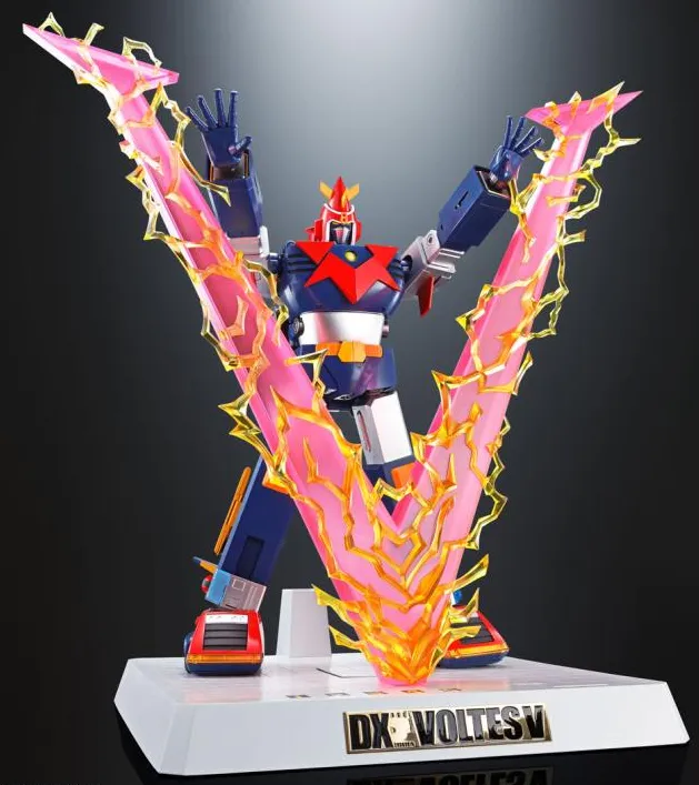 Bandai Tamashii Nations DX Soul of Chogokin - Volt In Box Voltes V "Super Electromagnetic Machine VOLTES V"