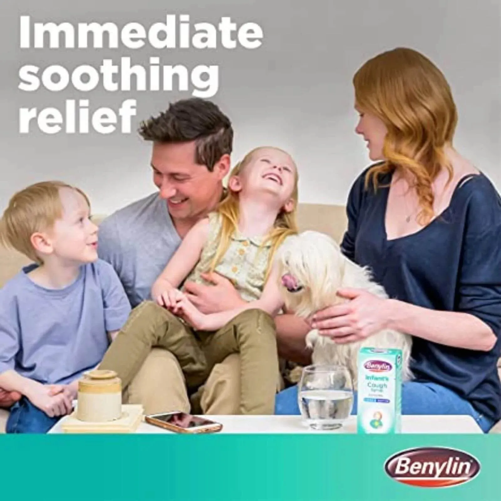Benylin Infant's Cough Syrup Apple Flavour 3  months 125ml