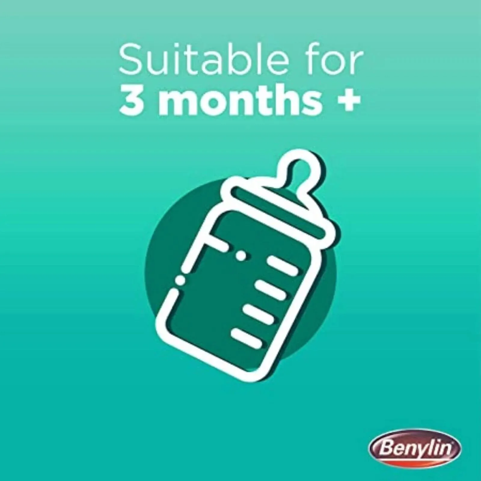 Benylin Infant's Cough Syrup Apple Flavour 3  months 125ml