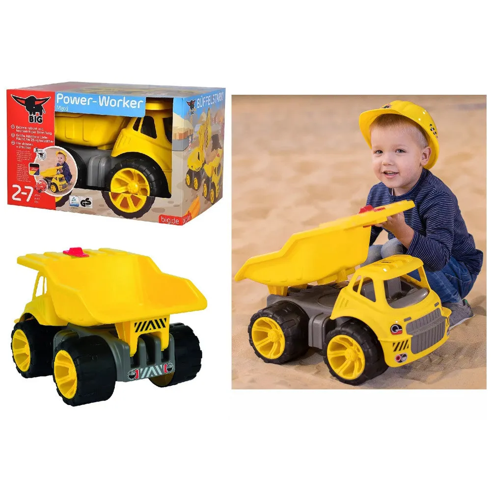 BIG - Power Worker Maxi Truck Rideon - Durable Kids Construction Toy