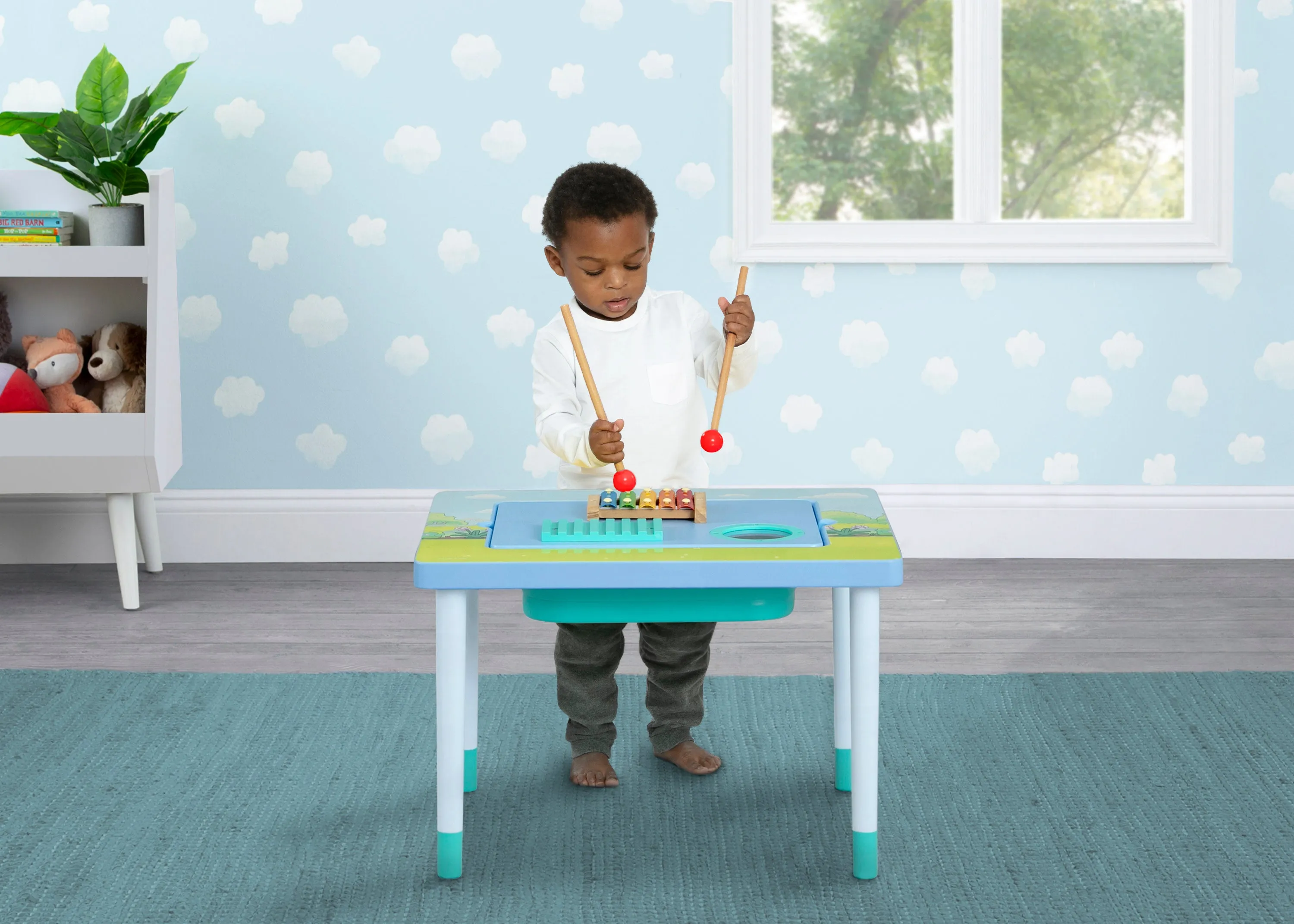 Bluey Compact Play & Learn Sensory Table