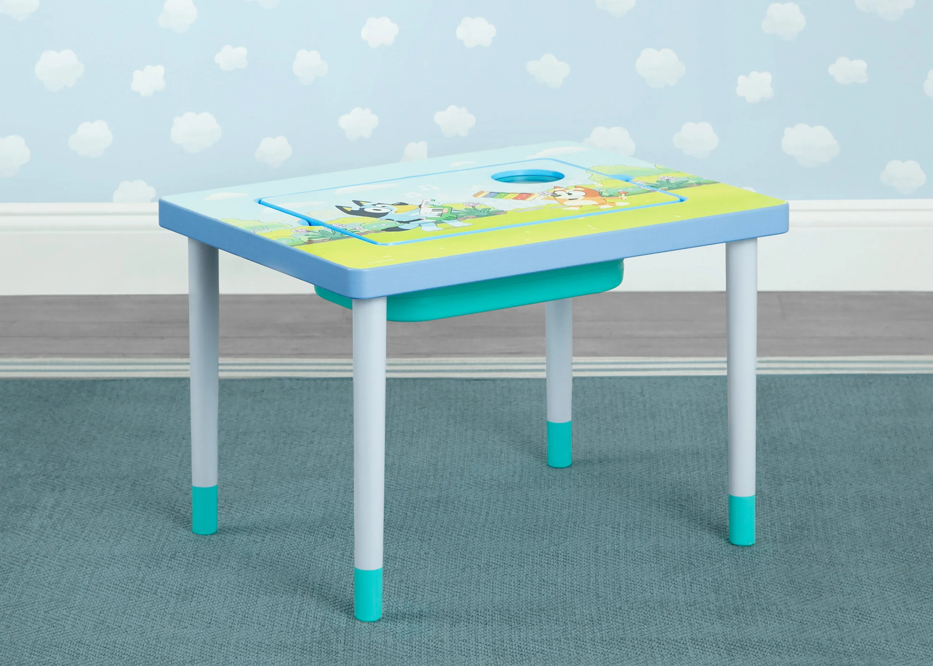 Bluey Compact Play & Learn Sensory Table
