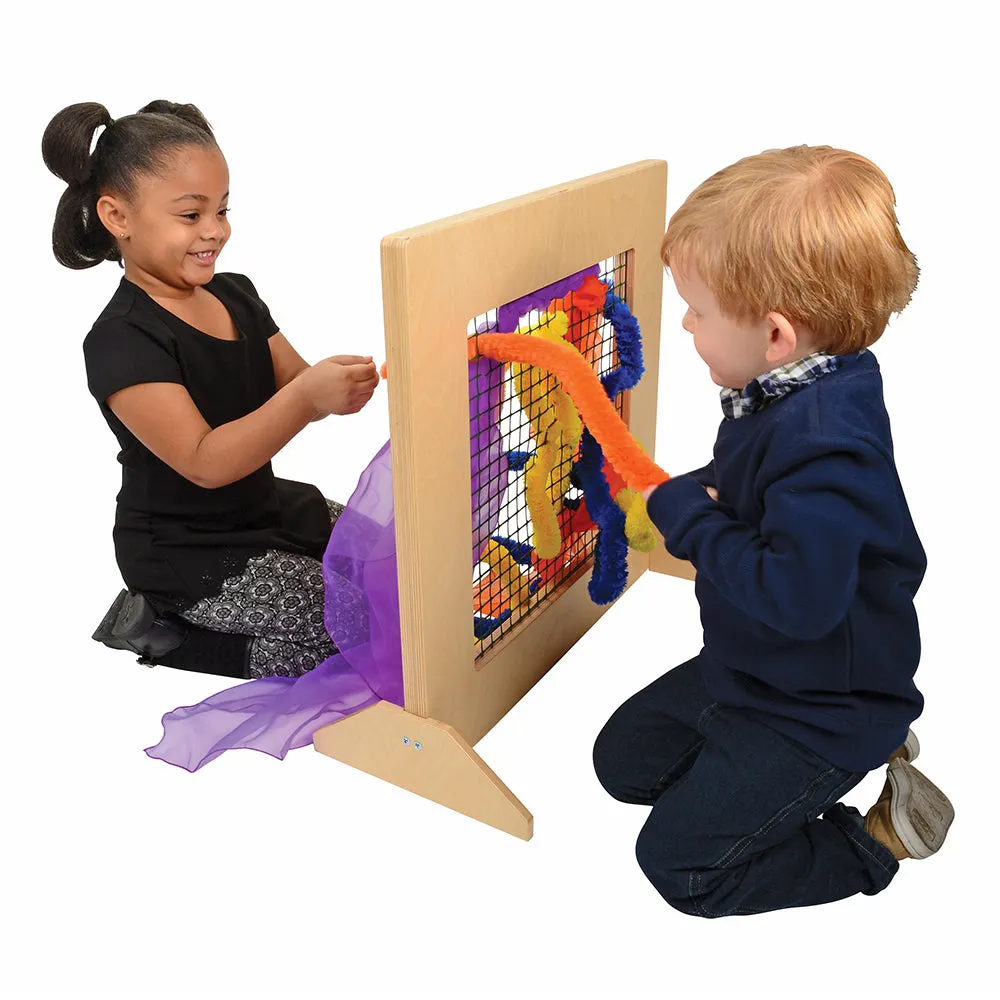 Collaborative Classroom Weaving Frame | Eco-Friendly Wood Activity Tool