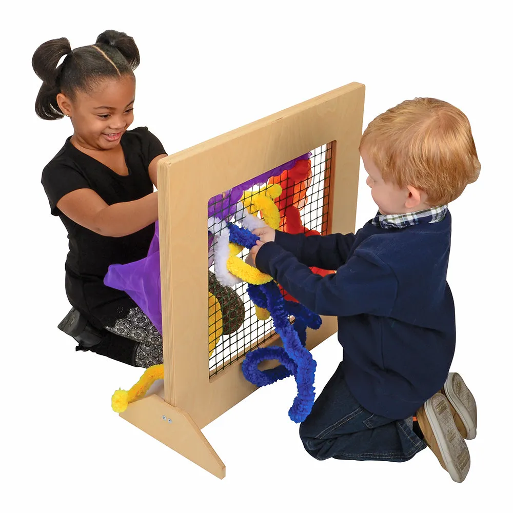 Collaborative Classroom Weaving Frame | Eco-Friendly Wood Activity Tool
