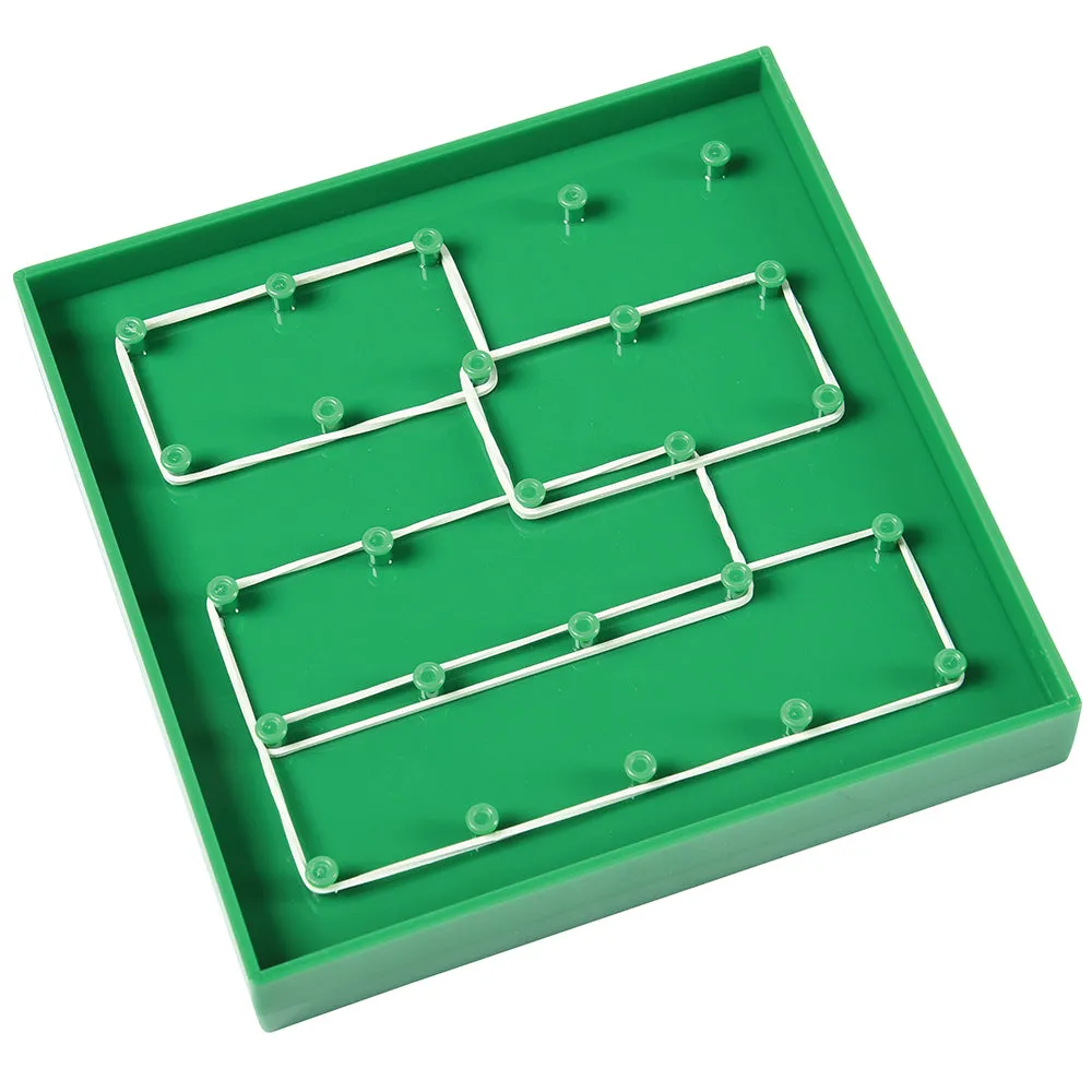 Colorful Double-Sided Geoboards Set | Explore Shapes & Symmetry