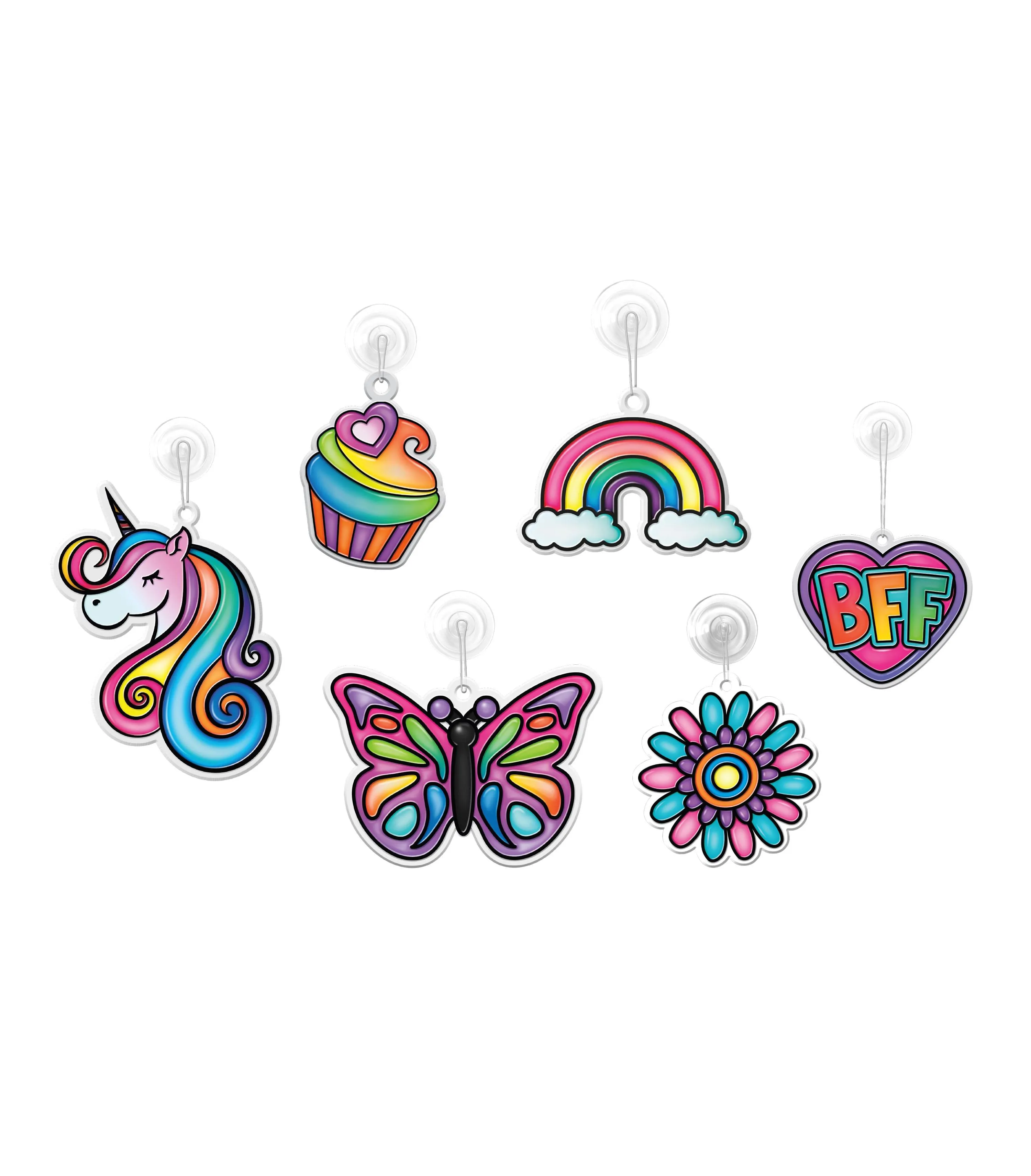 Cra-Z-Art Shimmer 'N Sparkle Color-Change Window Art Kit