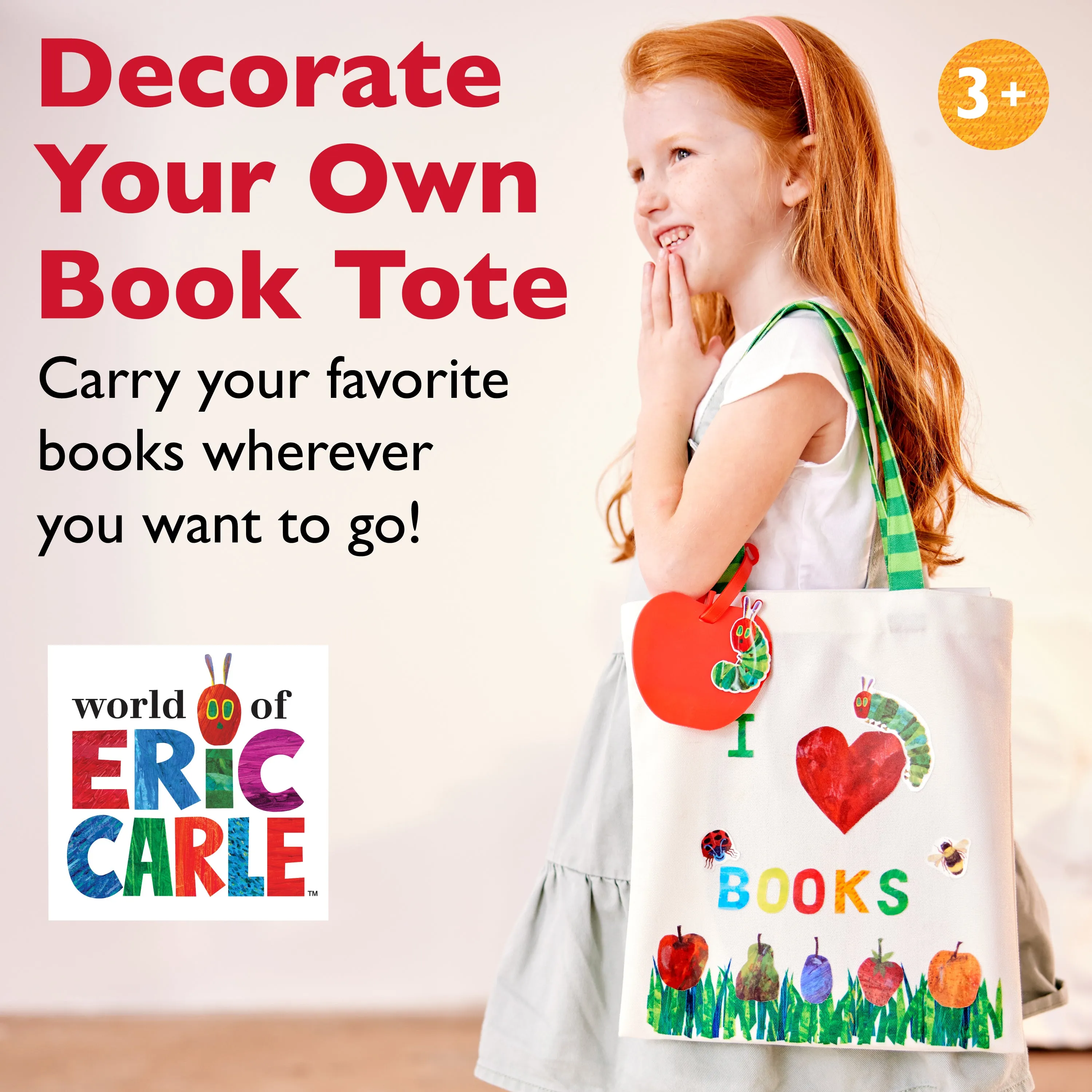 Creativity for Kids The Very Hungry Caterpillar Book Tote Kit