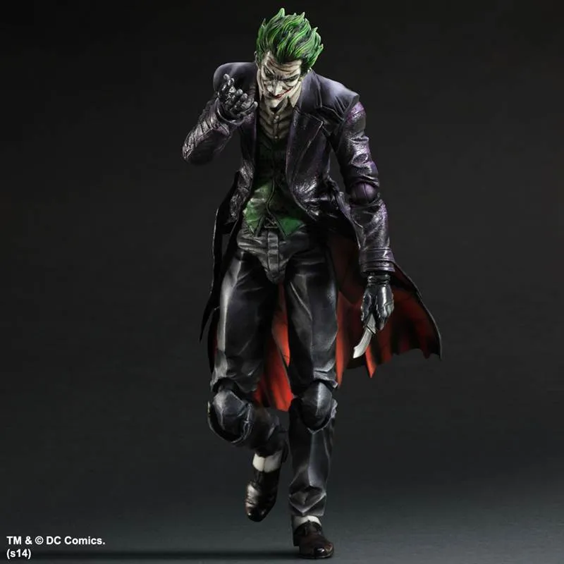 DC Batman Arkham Origins The Joker Play Arts Kai Action Figure