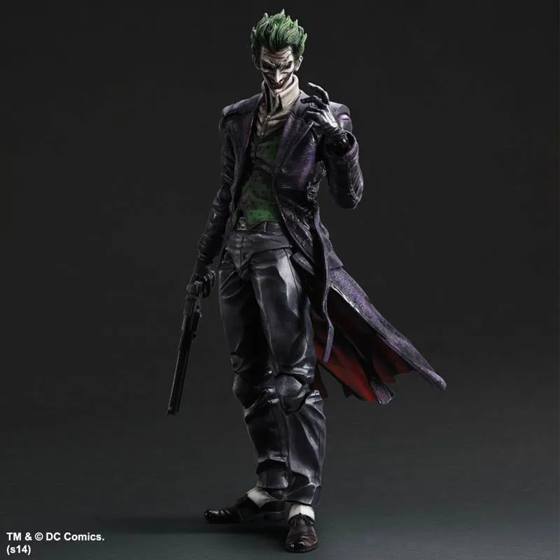 DC Batman Arkham Origins The Joker Play Arts Kai Action Figure