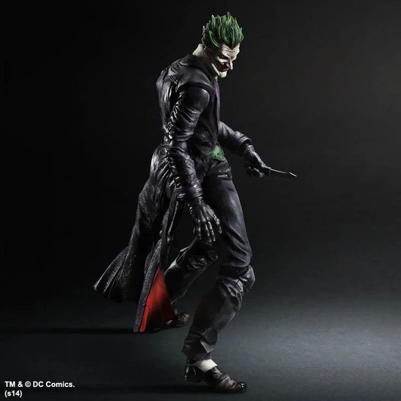 DC Batman Arkham Origins The Joker Play Arts Kai Action Figure