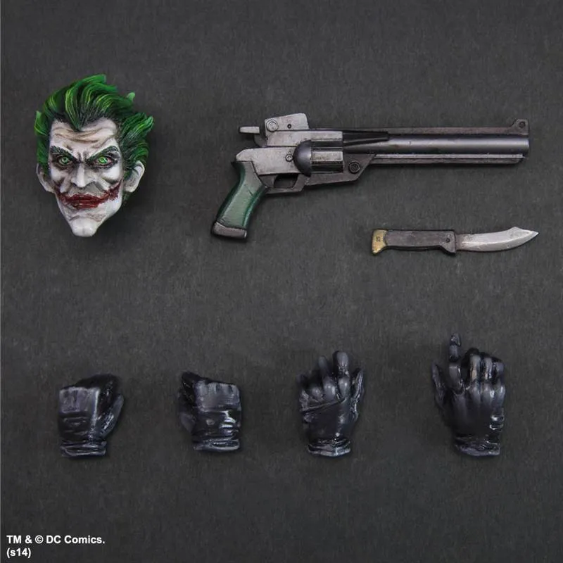 DC Batman Arkham Origins The Joker Play Arts Kai Action Figure