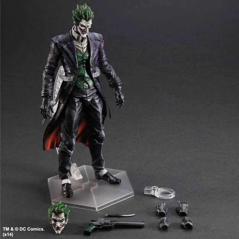 DC Batman Arkham Origins The Joker Play Arts Kai Action Figure