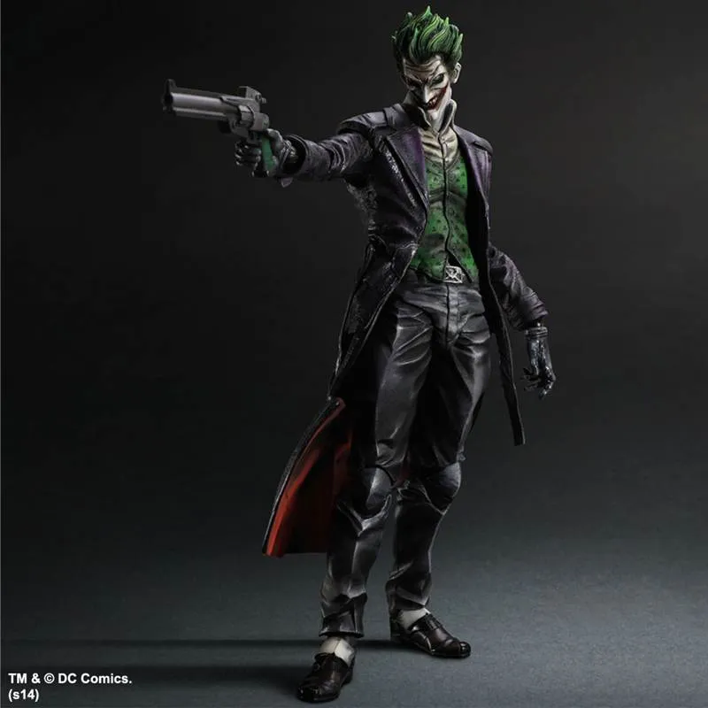 DC Batman Arkham Origins The Joker Play Arts Kai Action Figure