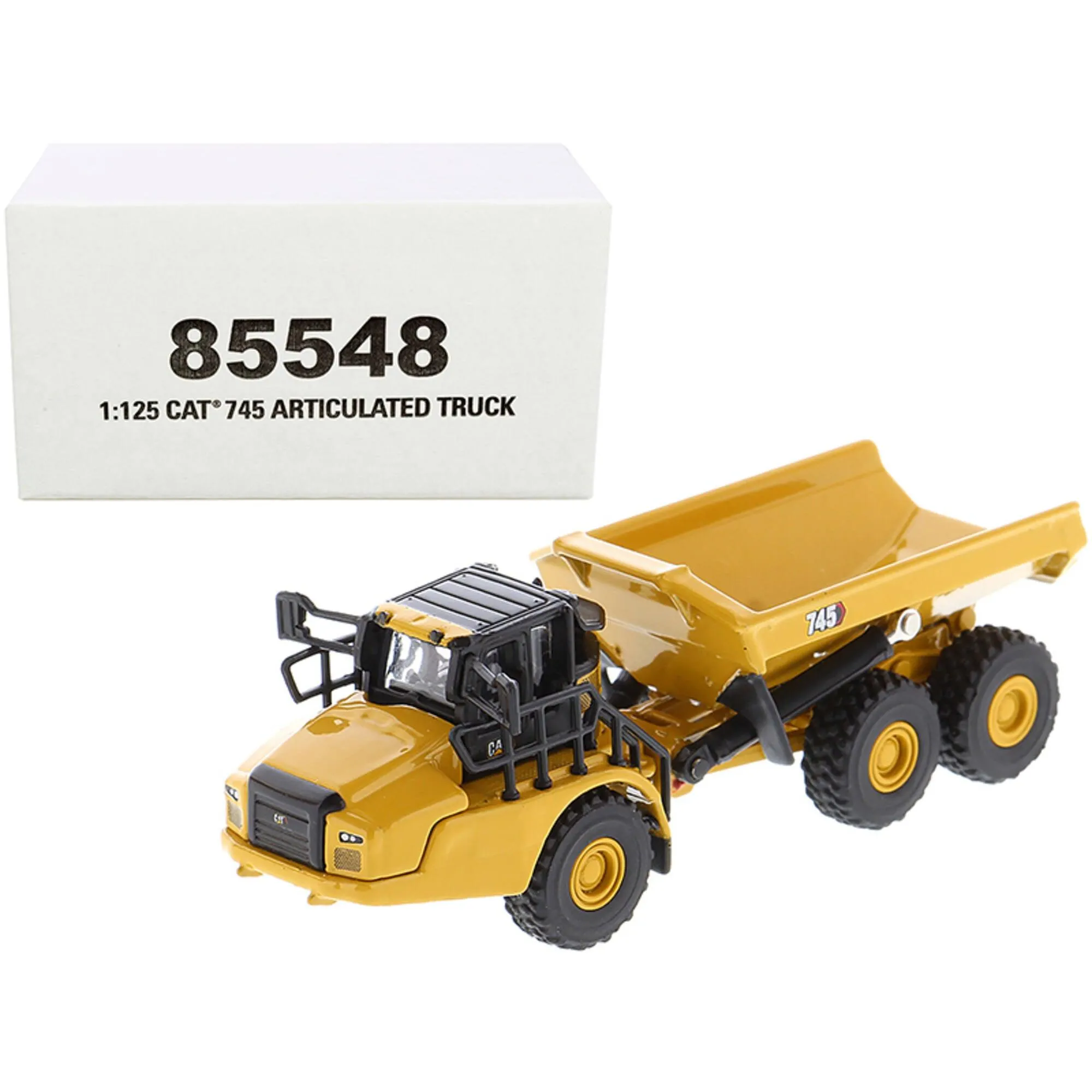 Diecast Masters 1/125 Model Articulated Truck - CAT Caterpillar 745 High Line