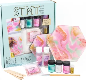 DIY Geode Canvas