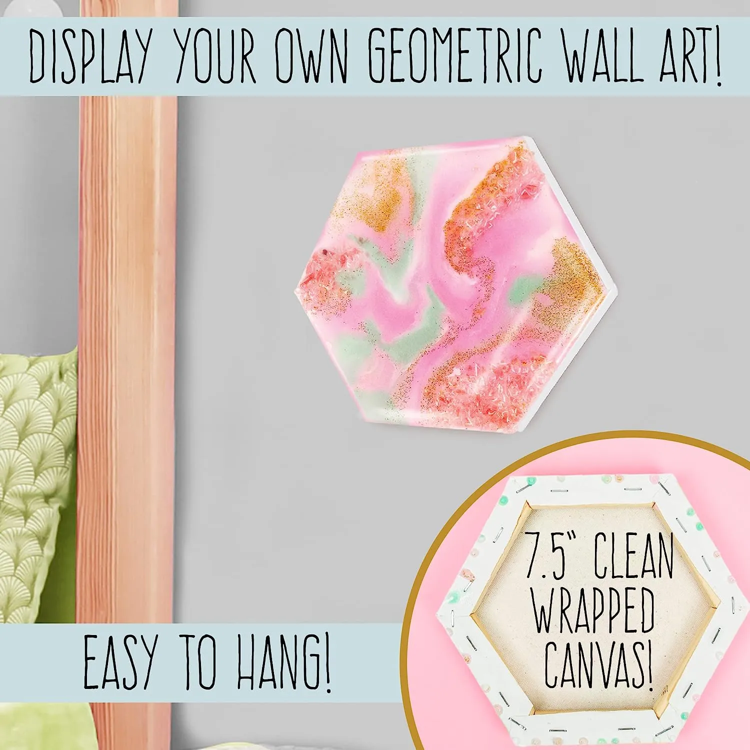 DIY Geode Canvas