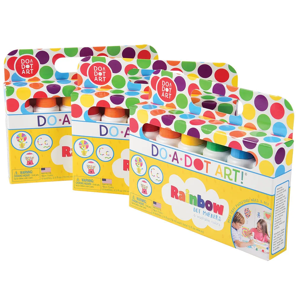 Do-A-Dot Rainbow Marker Classroom Set