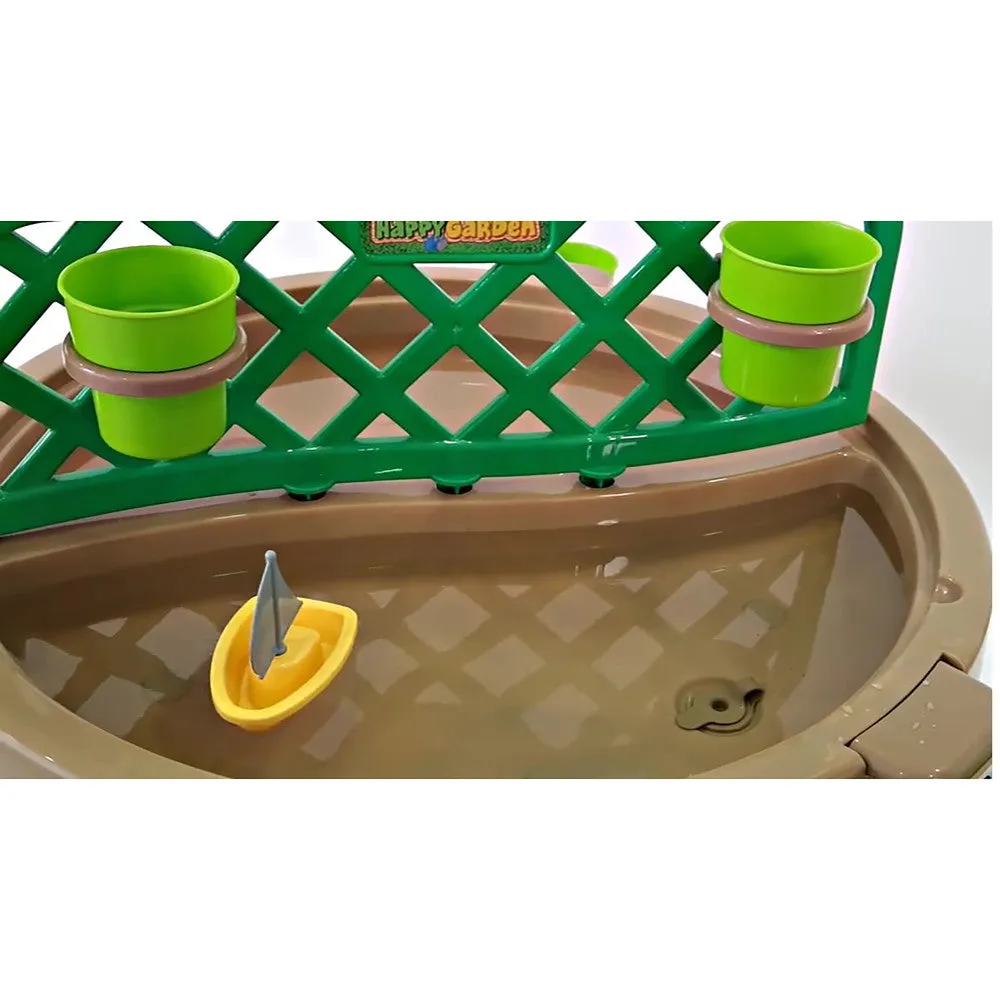 Dolu 4-in-1 Explorer Activity Table: Garden, Sand, Water & Creativity