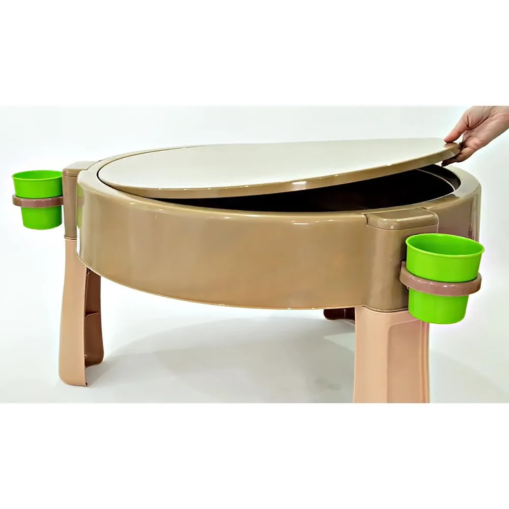 Dolu 4-in-1 Explorer Activity Table: Garden, Sand, Water & Creativity