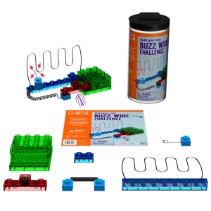 E-Blox Circuit Blox Buzzwire Challenge - Interactive STEM Wire Maze Kit for Kids Age 8 