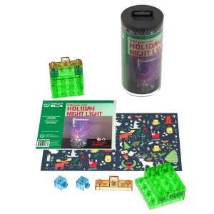 E-Blox Power Blox Build Your Own Holiday Night Light Kit - Winter Edition