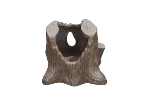 Enchanted Yellow Door Large Play Tree Stump