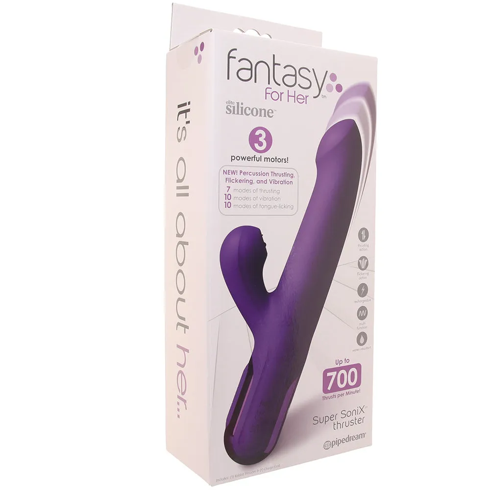 Fantasy For Her Super SoniX Thrusting Rabbit Vibe