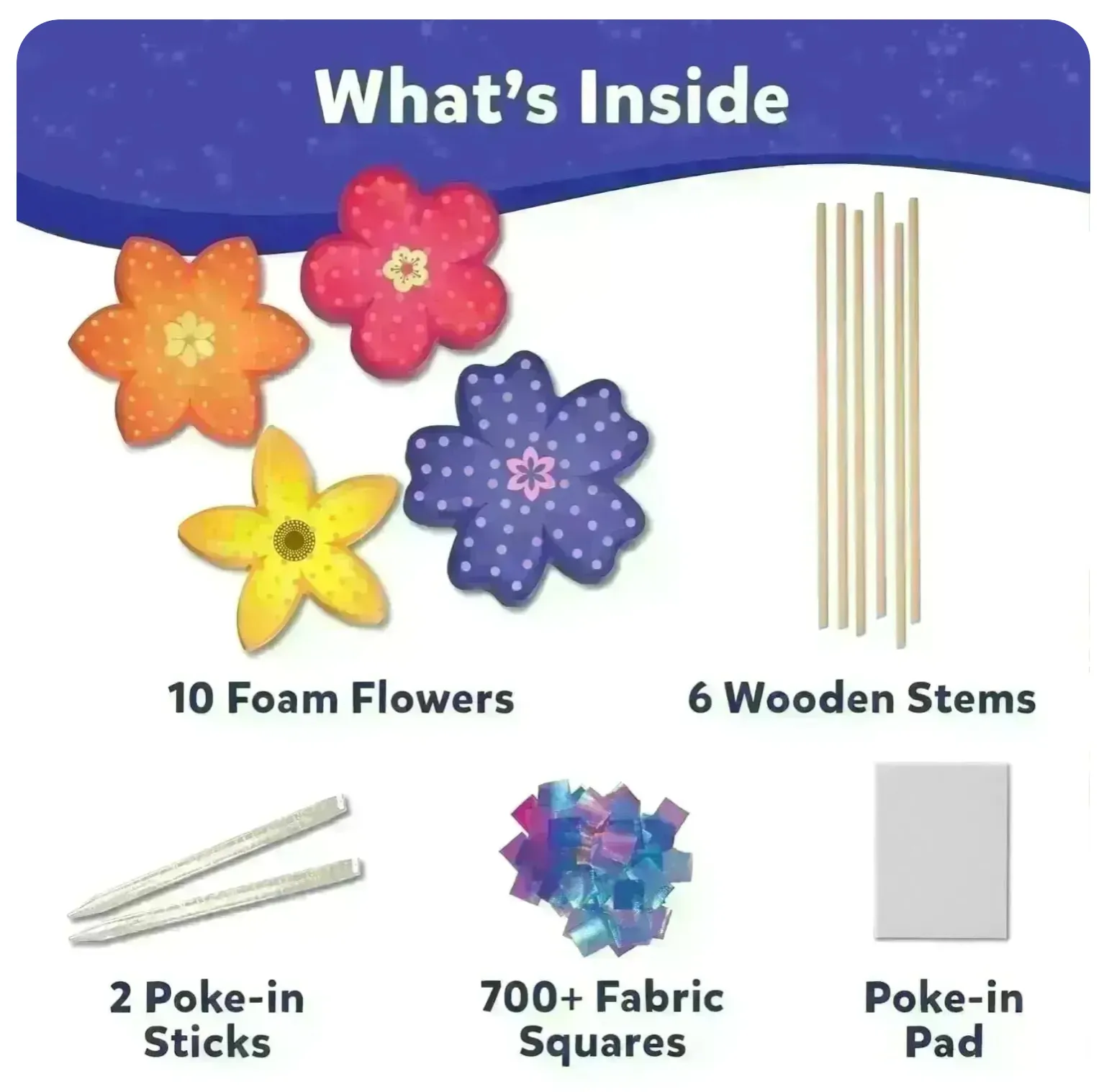Flower Bouquet Poke-In Art