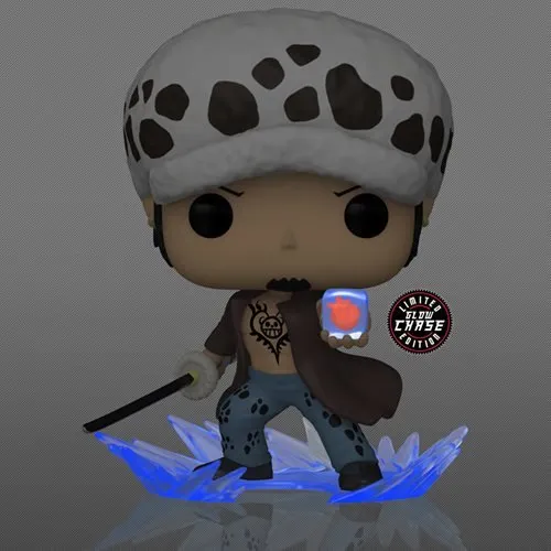 Funko Pop! Animation - One Piece - Trafalgar Law Room Attack AAA Anime Exclusive - Chase