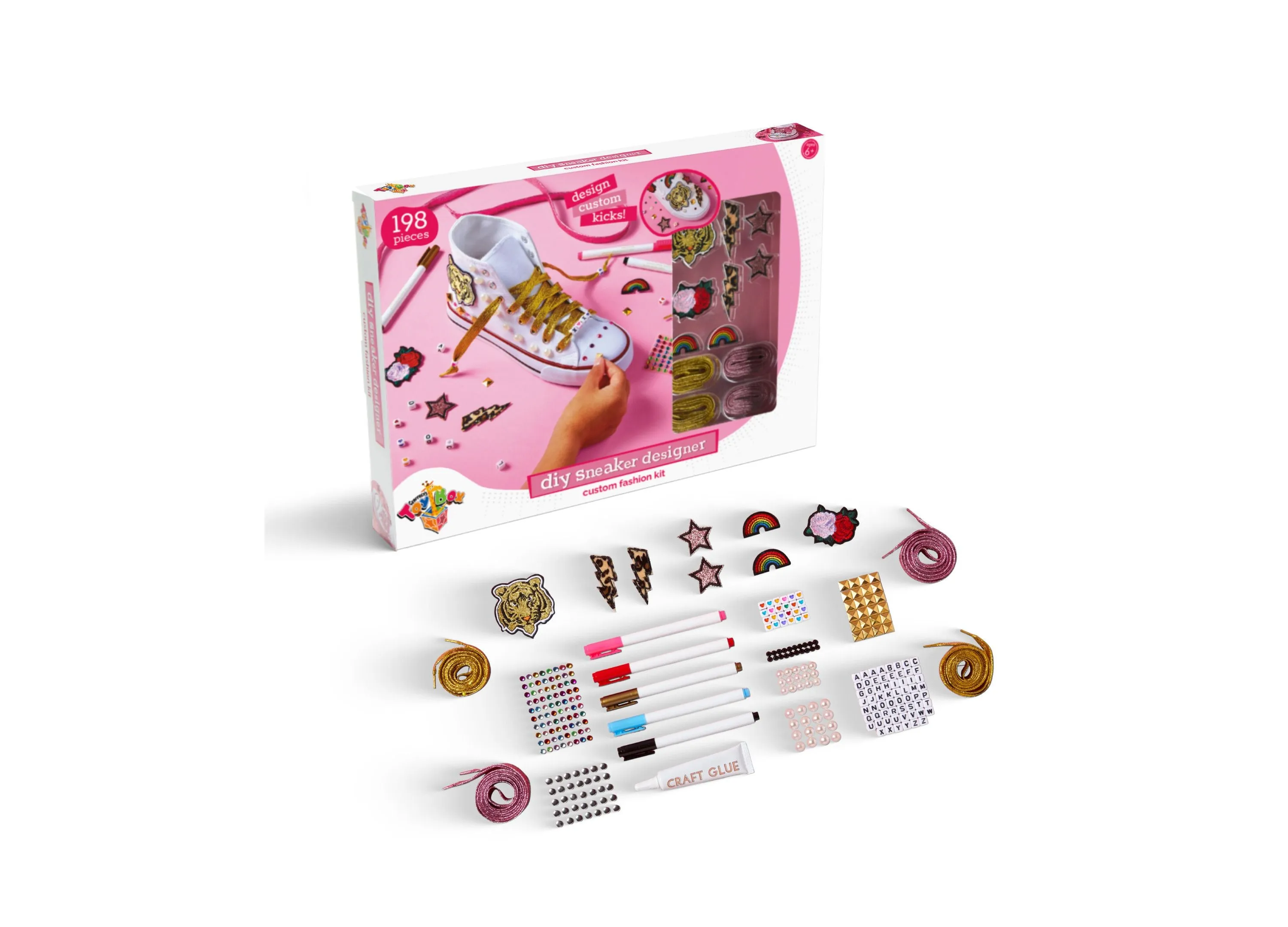 Geoffrey's Toy Box DIY Sneaker Designer Fashion Kit - Exclusive at Macy's