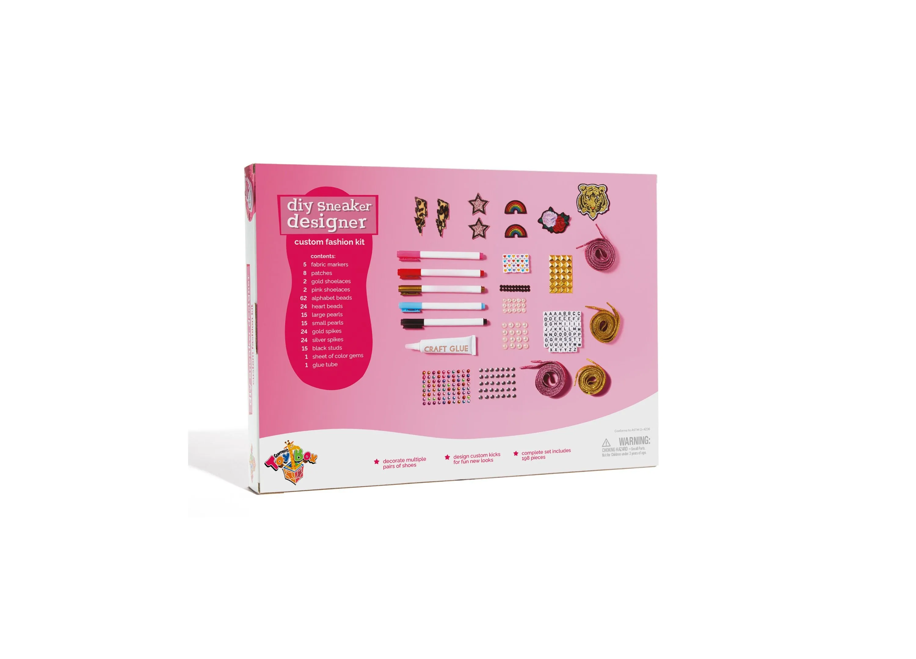Geoffrey's Toy Box DIY Sneaker Designer Fashion Kit - Exclusive at Macy's