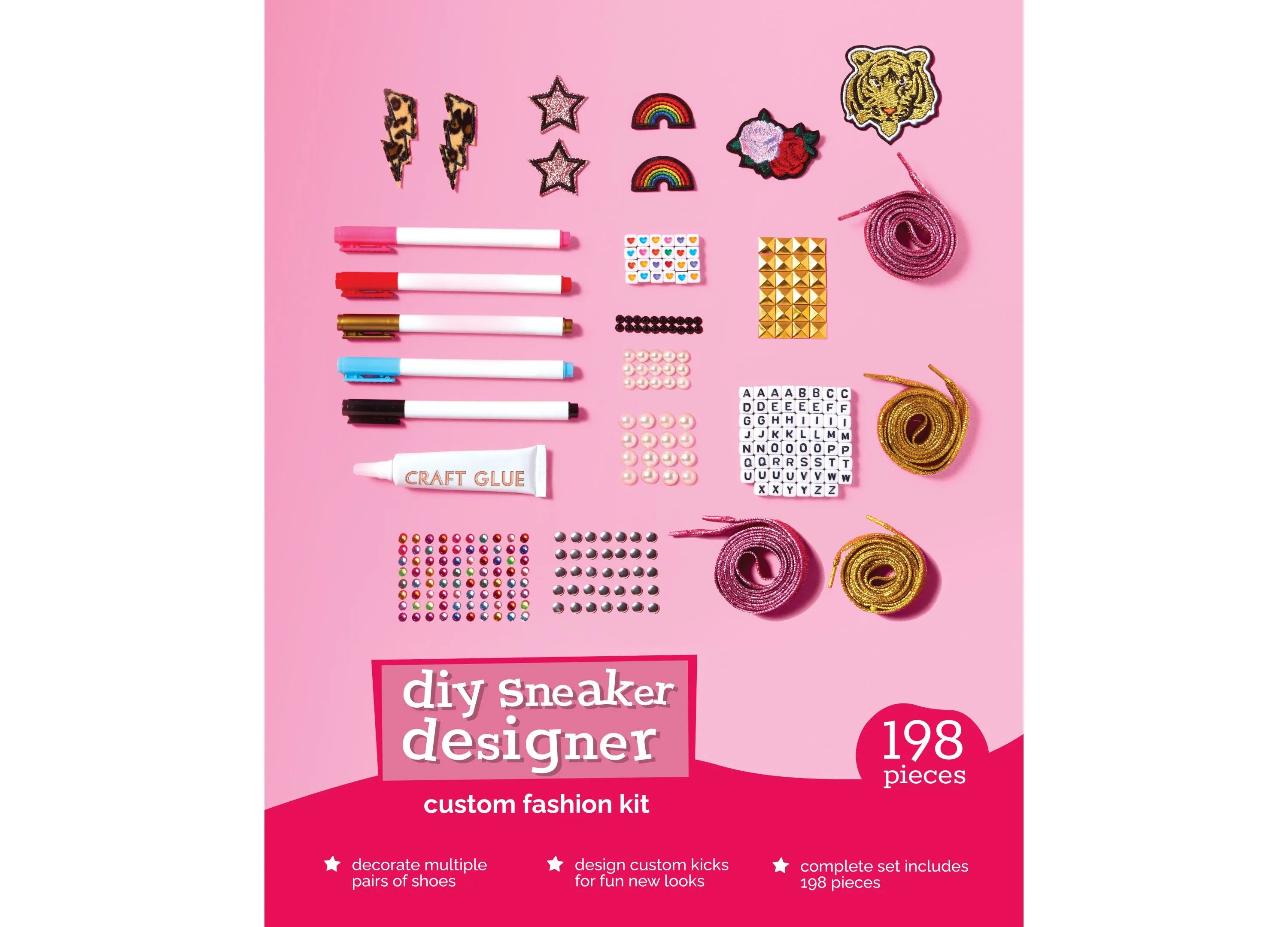 Geoffrey's Toy Box DIY Sneaker Designer Fashion Kit - Exclusive at Macy's