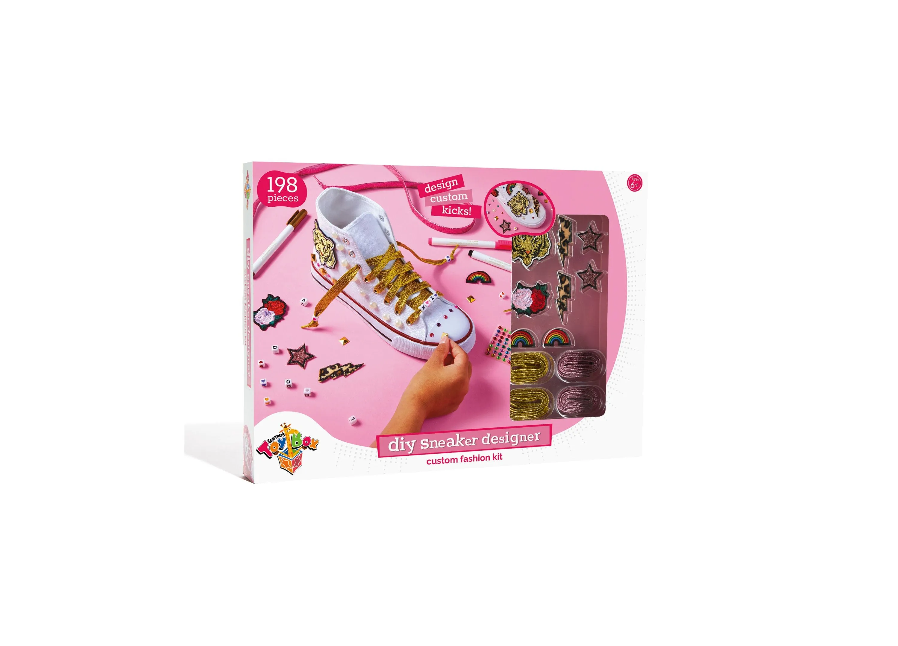 Geoffrey's Toy Box DIY Sneaker Designer Fashion Kit - Exclusive at Macy's