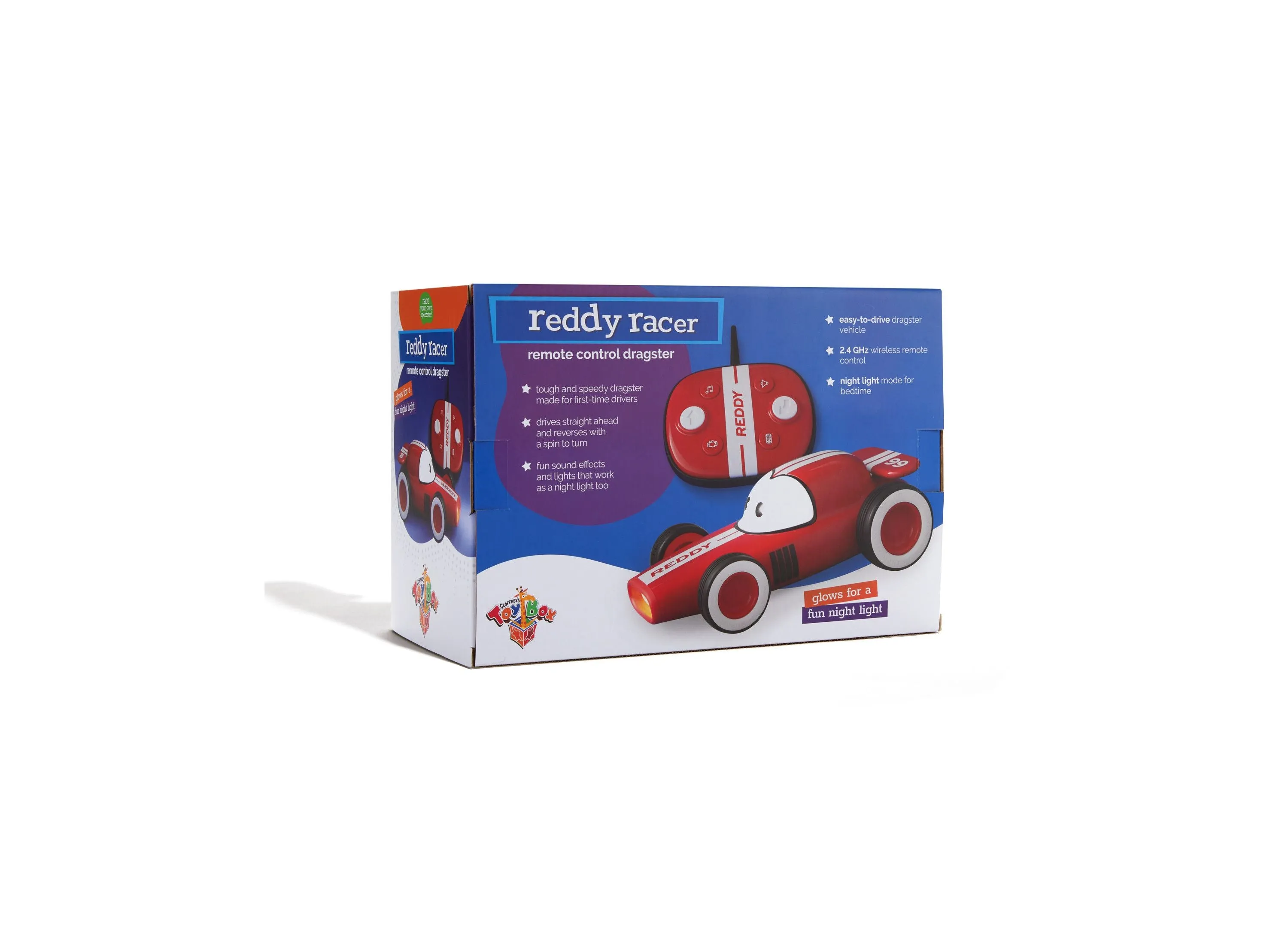 Geoffrey's Toy Box Reddy Racer RC Dragster - Red - Exclusive to Macy's