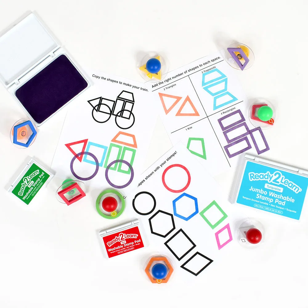 Giant Knobbed Geometric Shape Stampers