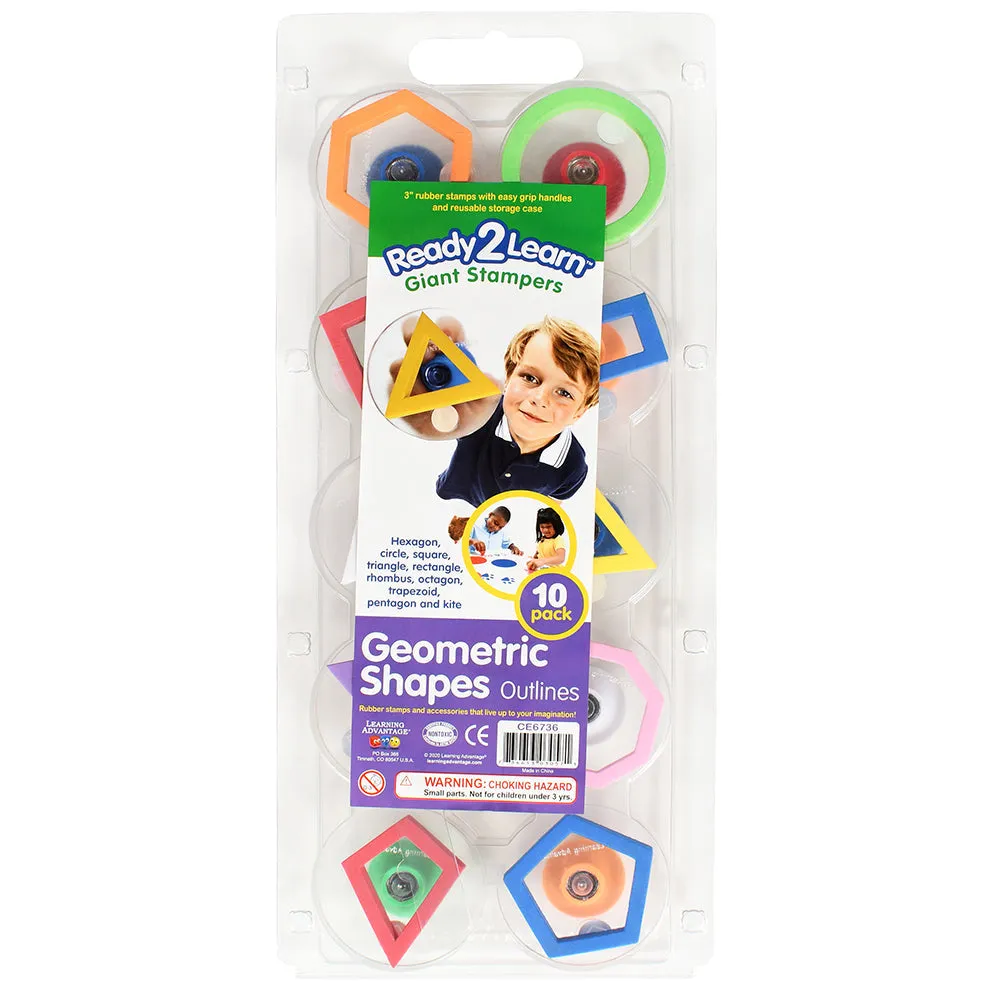 Giant Knobbed Geometric Shape Stampers