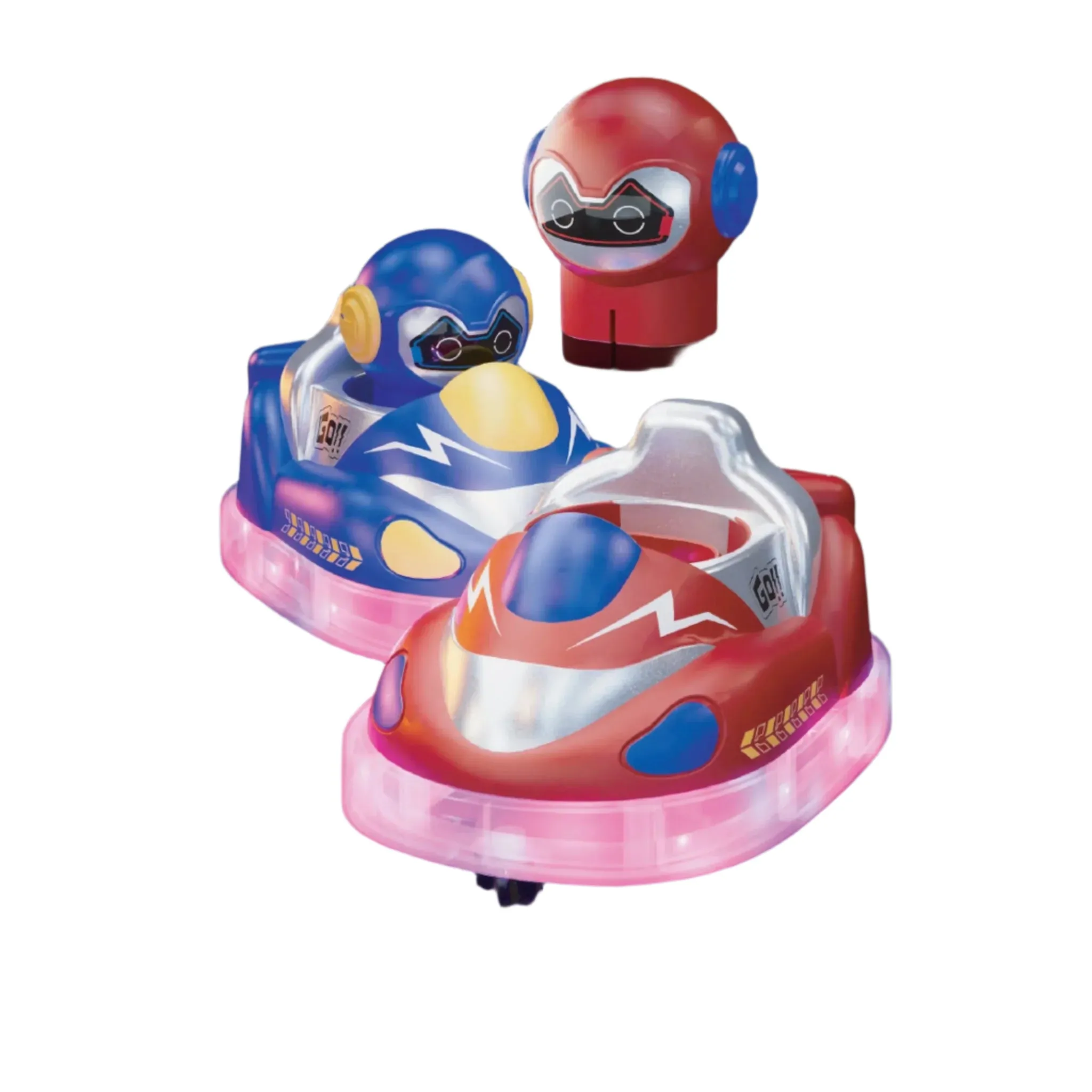 Glow Crashers RC Bumper Cars