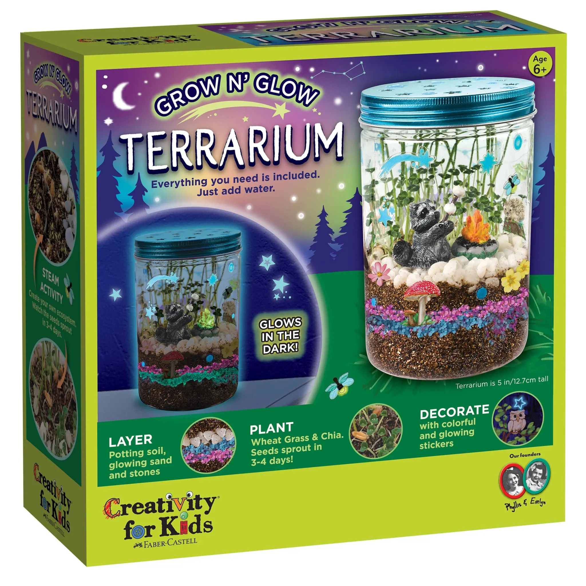 Grow and Glow Terrarium