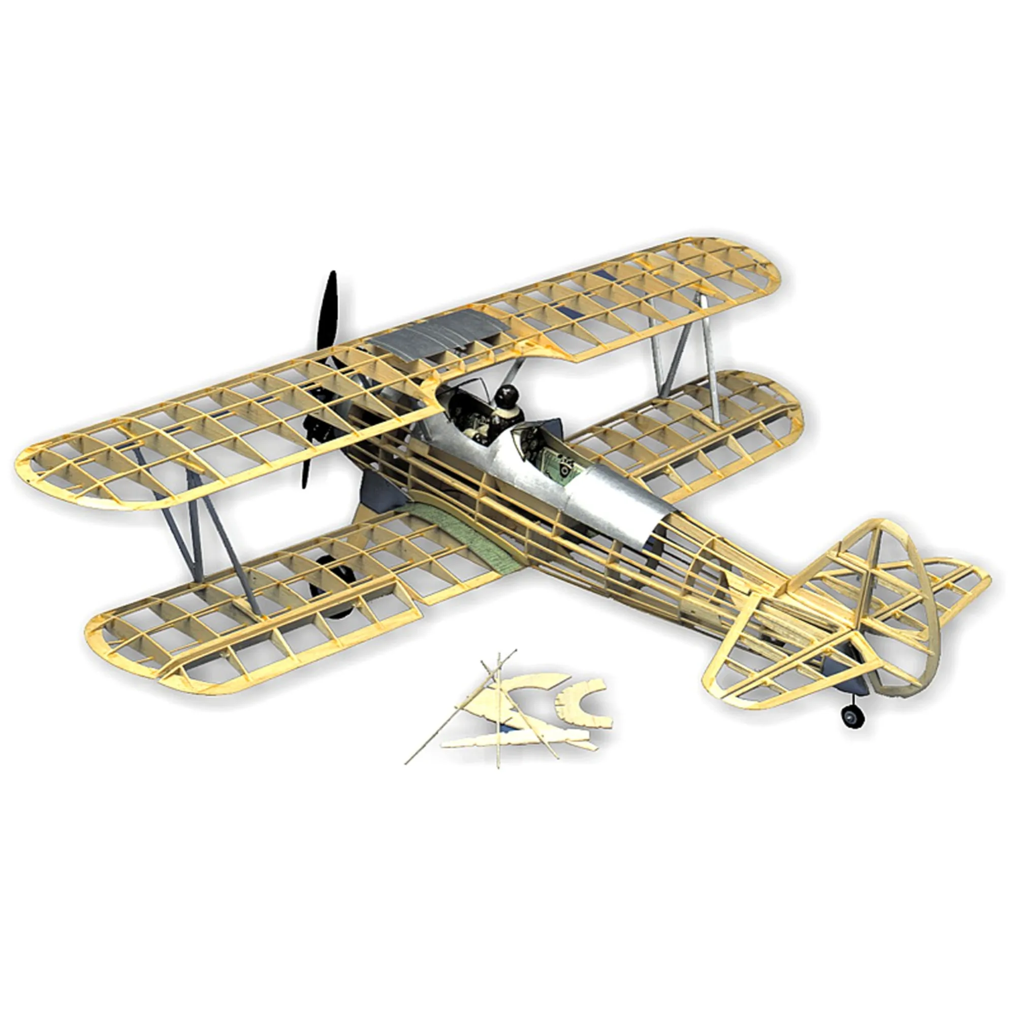 Guillow's Stearman PT-17 1/16 Scale Model Kit with 28" Wingspan