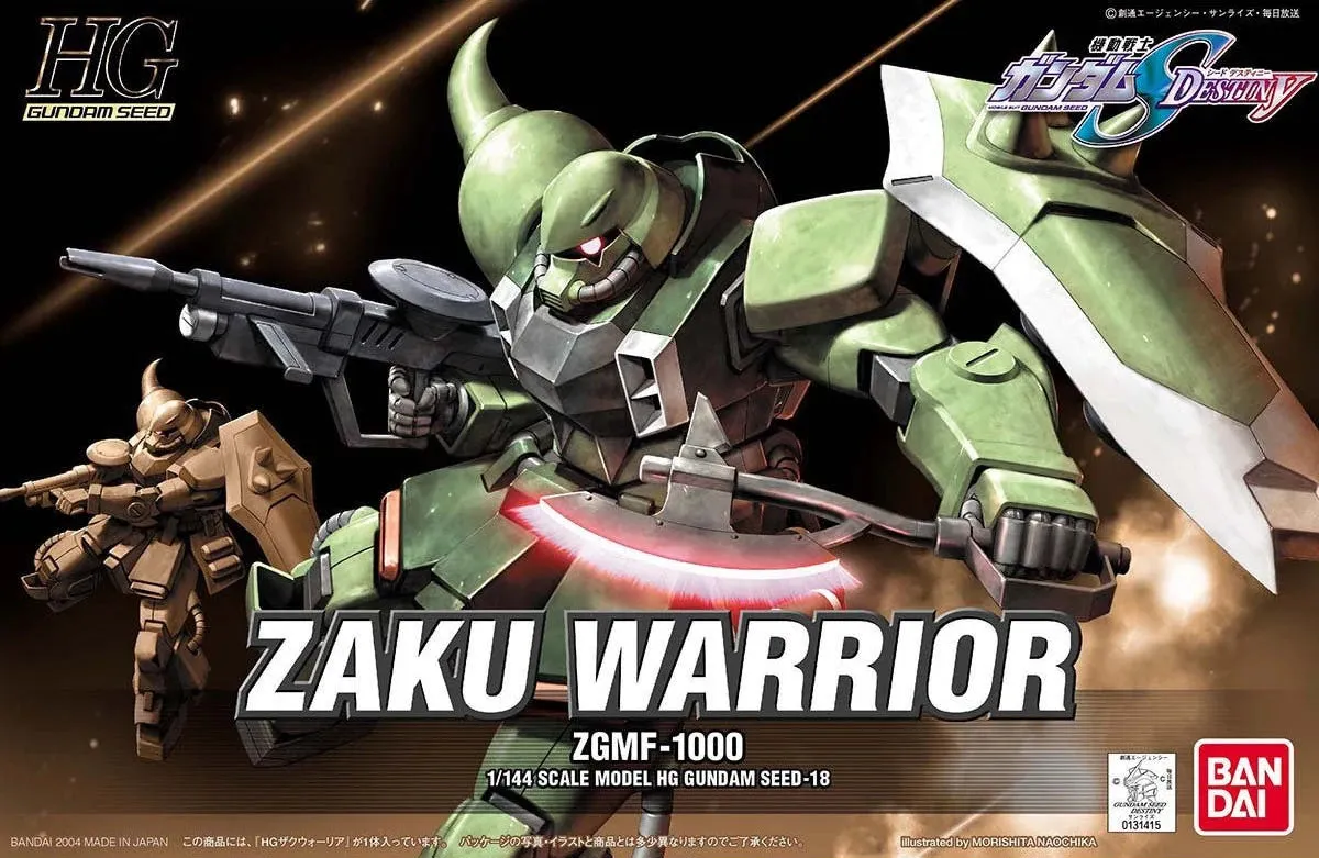 Gundam 1/144 HG Seed #18 ZGMF-1000 Zaku Warrior Model Kit