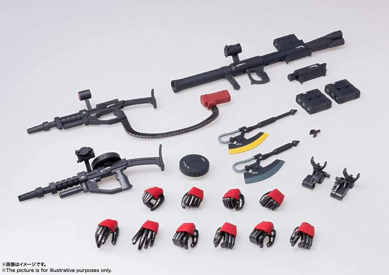 Gundam Fix Figuration Metal Composite Kidou Senshi Gundam: The Origin GFFMC MS-05S Zaku I Char Custom